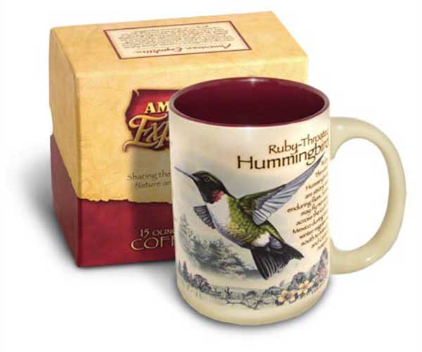 Ceramic Mug Hummingbird