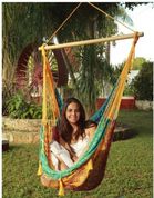Large Mayan Chair Hammock Mulicolor