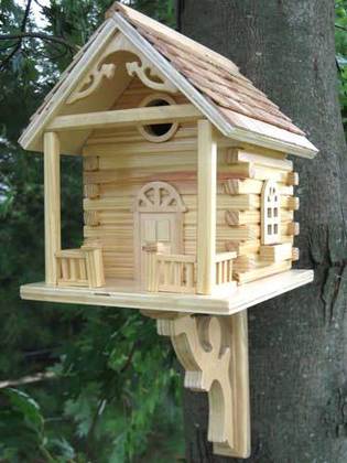 Country Cabin Bird House