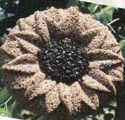 Sunflower Seed Cake Wreath